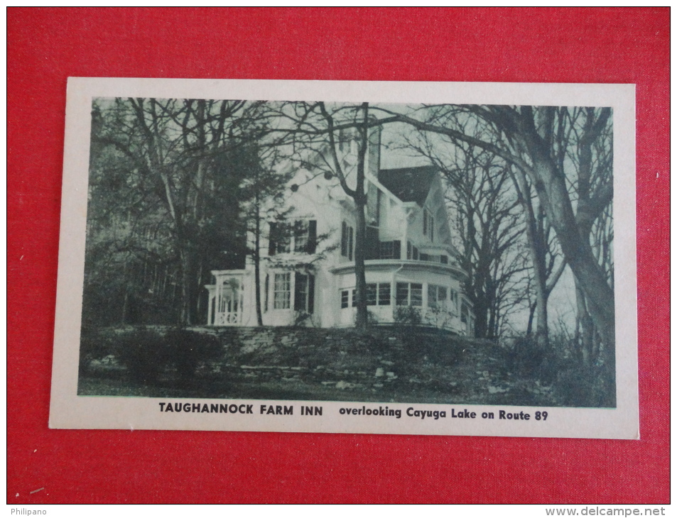 Taughannock Farm Inn Between Trumansburg & Ithaca NY  Not Mailed  Ref  1102 - Adirondack