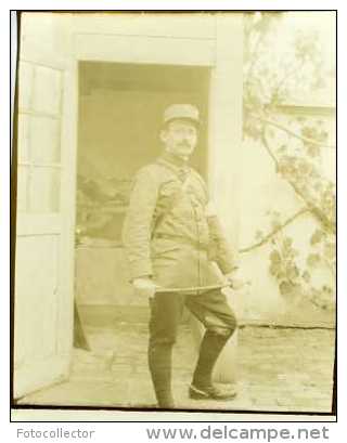 Guerre 14-18 Officier Des Services De Santé à Lawarde-Mauger (80) - War, Military