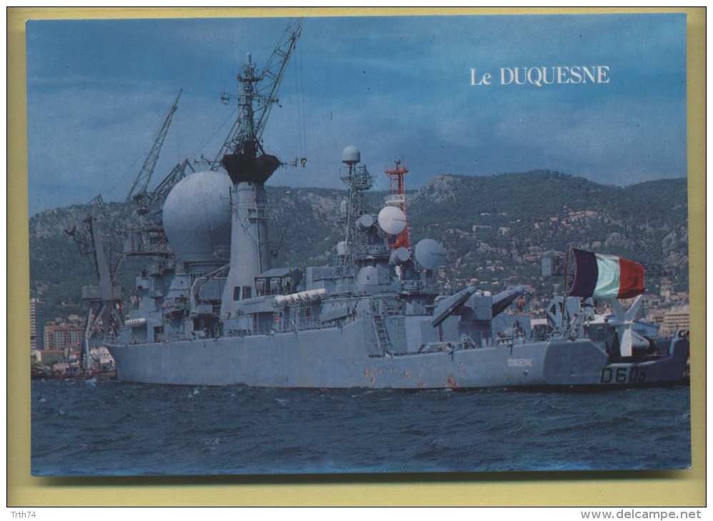 83 Toulon Le Duquesne Batiment De Combat De La Marine Nationale ( Bateau, Navire ) - Guerra
