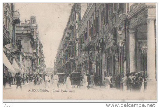 .ALEXANDRIE ( Rue Cherif Pacha ) - Alexandria