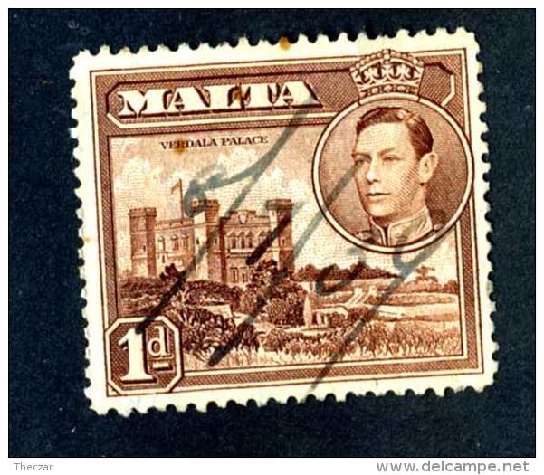 6291-x  Malta 1938  SG #219 ~used Offers Welcome! - Malte (...-1964)