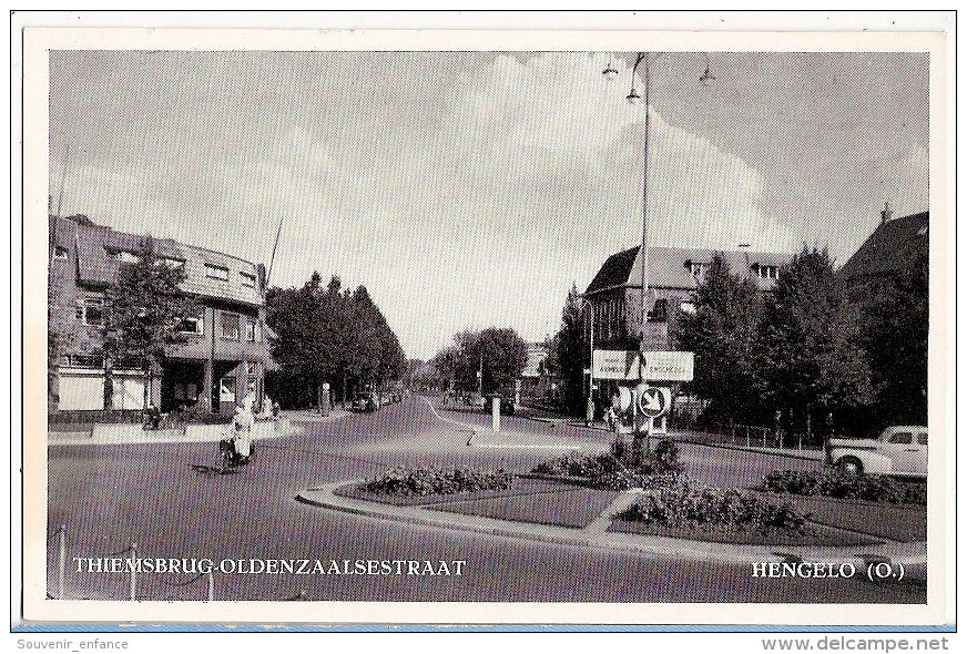 CPA Hengelo Thiemsbrug Oldenzaalsestraat Overrijssel  Pays Bas - Hengelo (Ov)