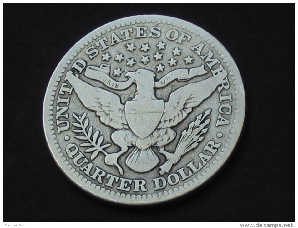 Etats-Unis -USA -  Quarter Dollar 1900 - Barber-  United States Of America - 1892-1916: Barber