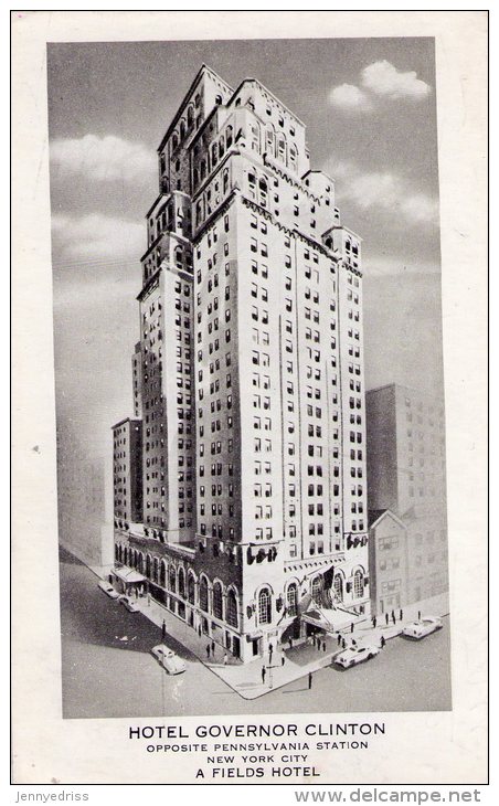 NEW  YORK  CITY  , Hotel Governor Clinton - Cafés, Hôtels & Restaurants