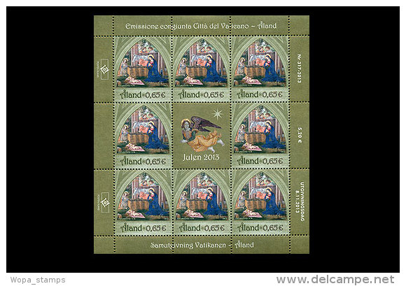 Aland 2013 Miniature Sheet - Christmas 2013- Nativity - Ålandinseln