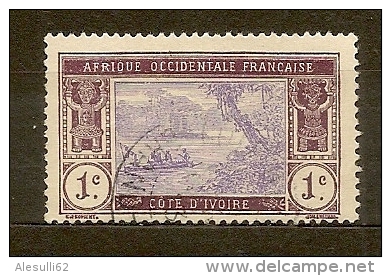 COTE D'IVOIRE  - 1913/1917  - N. 41/US - Gebruikt