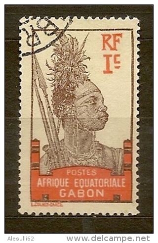 GABON     N. 33/US -1910 - Gebraucht