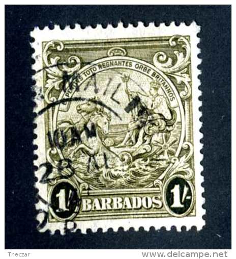 6397-x  Barbados 1938  Sg#255 ~used Offers Welcome! - Barbades (...-1966)