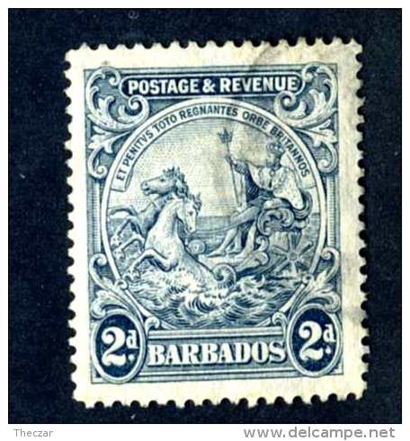 6414-x  Barbados 1925  Sg#232~used Offers Welcome! - Barbades (...-1966)