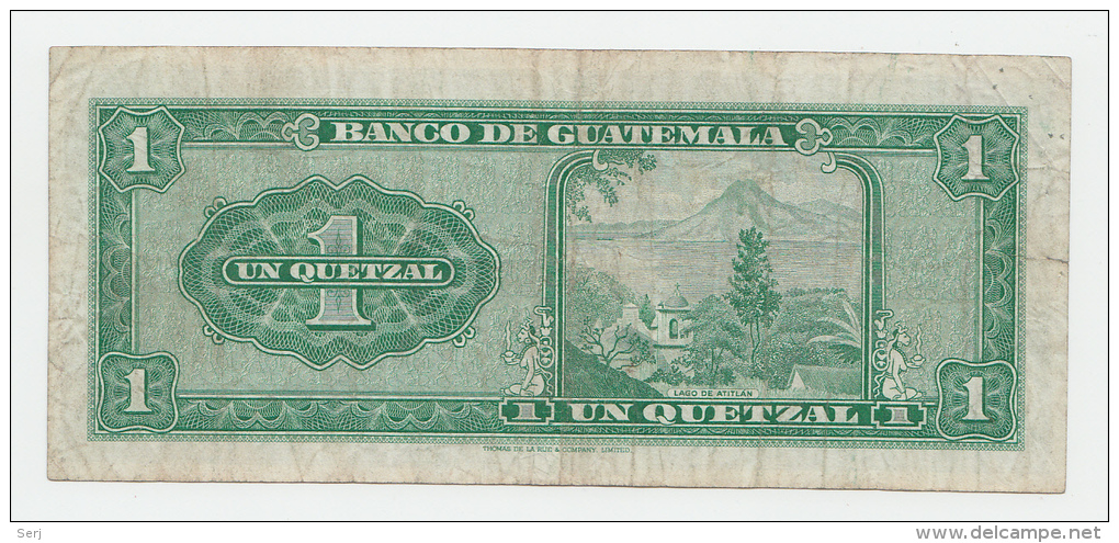 Guatemala 1 Quetzal 1968 AVF P 52e - Guatemala