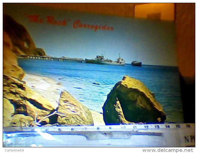 FILIPPINE CORREGIDOR THE ROCK NAVE SHIP N1980 EH2441 - Philippines