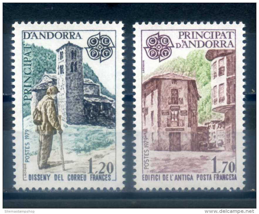 ANDORRA FRENCH POST - 1979 EUROPA - Unused Stamps