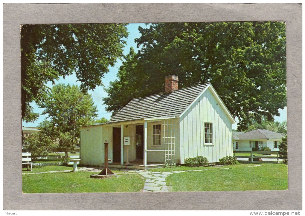 43269   Stati  Uniti,    Iowa - The  Actual  House  Of  Herbert  Hoover  The  31st.  President  Of The  U.S.A.,  NV - Iowa City