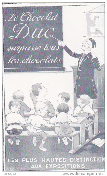 Duc, Chocolade, Reclame, Onderwijs, Kinderen - Chocolat