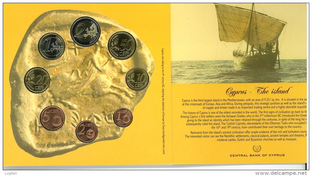 NUMISMATICA - CIPRO - CYPRUS FOLDER ORIGINALE ANNO 2008 - BASSA TIRATURA - Zypern