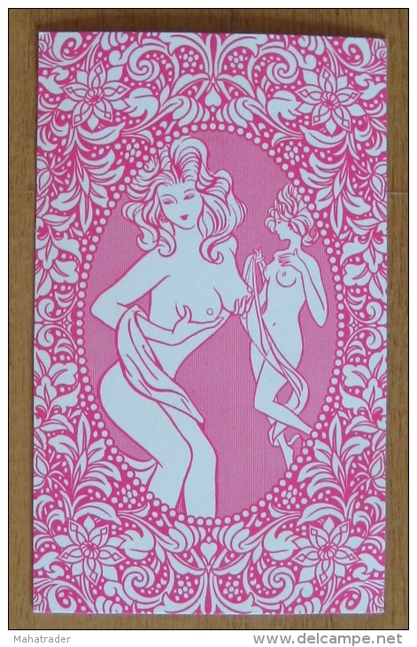 Erotic Card Naked Nude Pin Up Girl Femme Nue - Pin-Ups