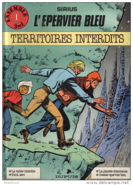 L'épervier Bleu - Territoires Interdits - Recueil De 4 Histoires - De Sirius - Epervier, L'