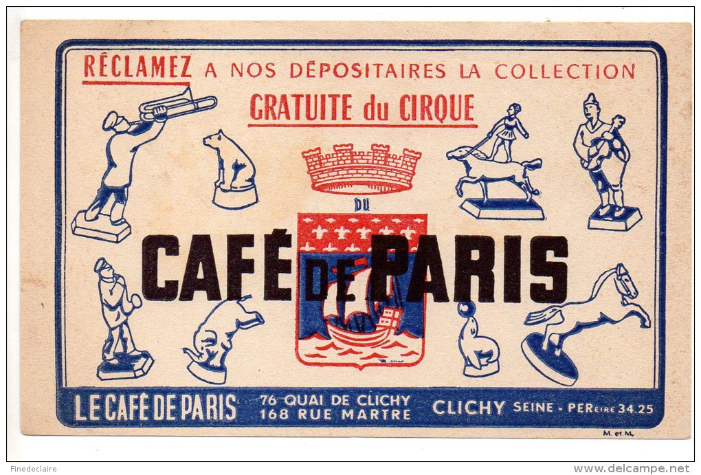 Buvard - Café De Paris - Cirque - Coffee & Tea