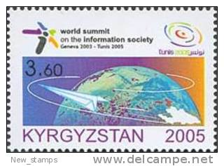 Kyrgyzstan 2005 World Summit Tunis 1v MNH - Kyrgyzstan