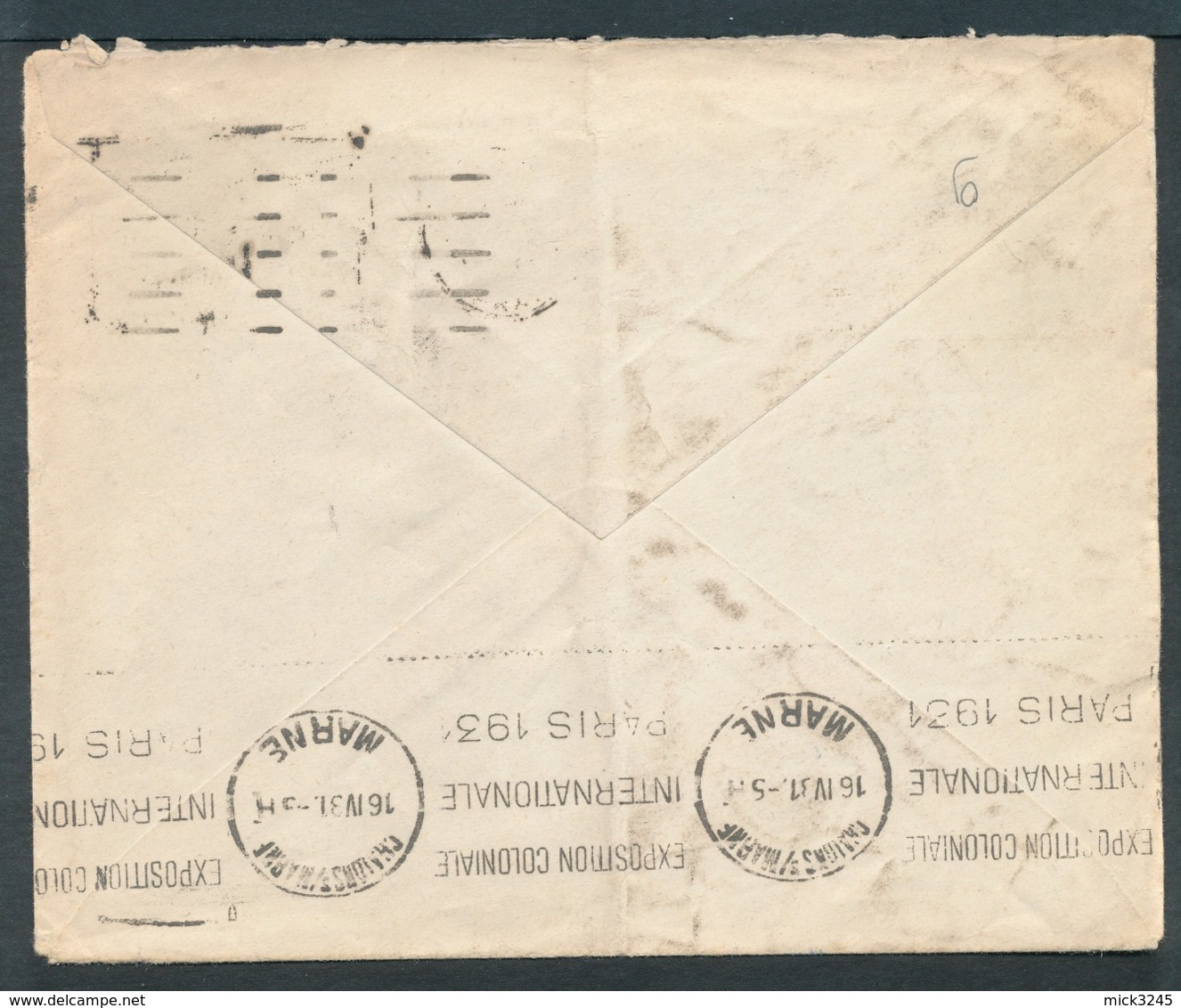 Type Femme Fachi 50c Rouge Avec Pub Documentation Unique Sur Lettre De Reims Pour Châlons Sur Marne - Storia Postale