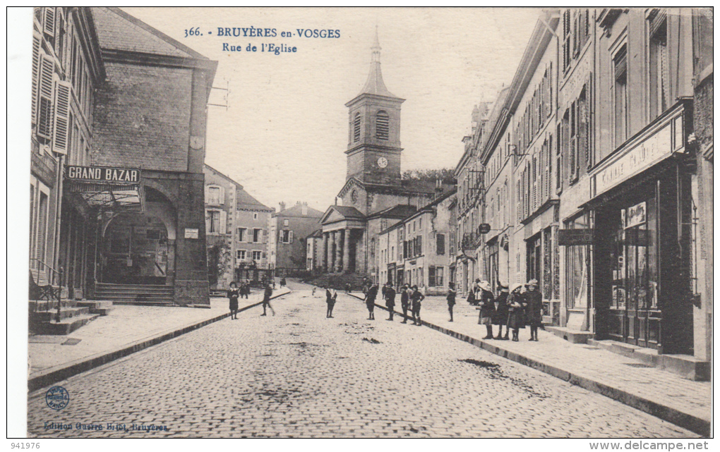 RUE DE LEGLISE - Bruyeres