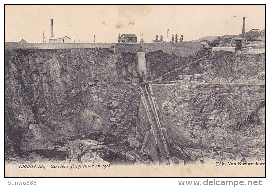 Lessines - Carrières Tacquenier En 1903 - Lessines