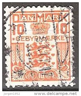 DENMARK #  GEBYR  STAMPS FROM YEAR 1934 - Postage Due