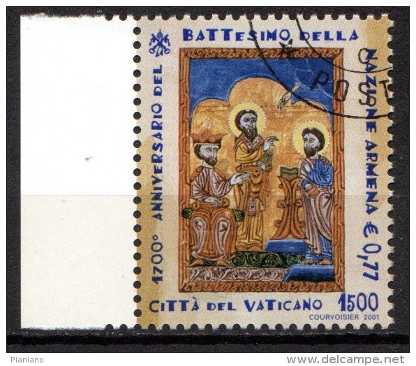 PIA  -  VATICANO - 2001 : 1700° Del Battesimo Della Nazione Armena -   (SASSONE  1221-23) - Used Stamps