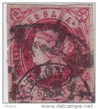 01890 Espa&ntilde;a Edifil 60 O Cat. Eur. 345,- - Usados