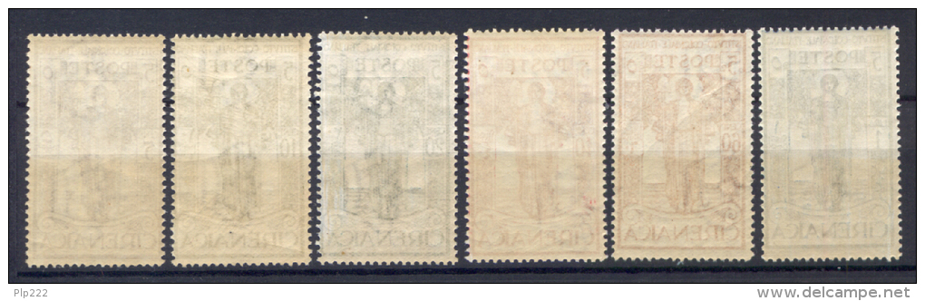 Cirenaica 1926 Sass.32/37 **/MNH VF/F - Cirenaica