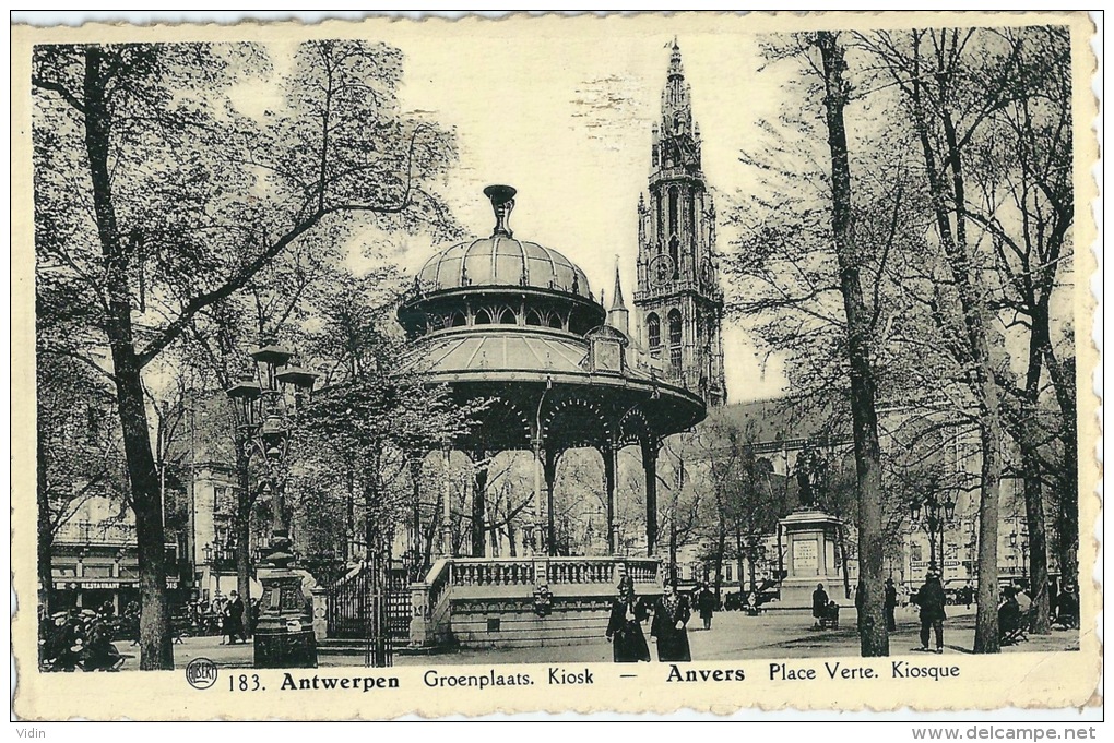 ANVERS ANTWERPEN Kiosque à Musique - Antwerpen