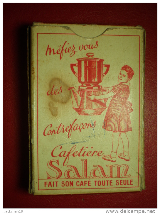 - JEU DE CARTE (32) PUBLICITAIRE "CAFETIERE SALAM" - - Autres & Non Classés