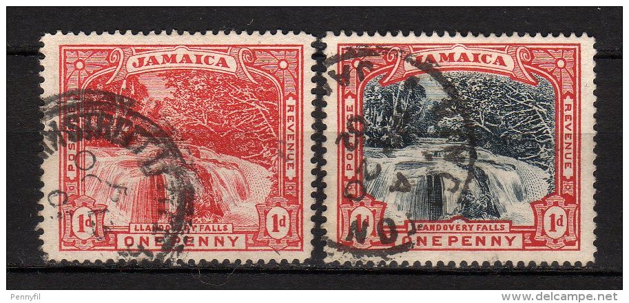 JAMAICA - 1900/01 YT 31+32 USED CPL - Jamaica (...-1961)