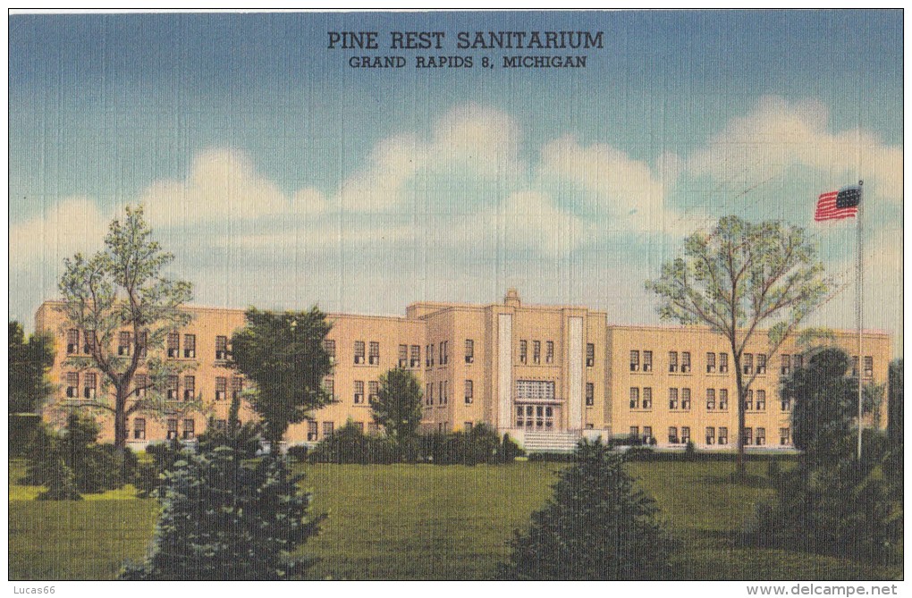 C1930 GRAND RAPIDS PINE REST SANITARIUM - Grand Rapids