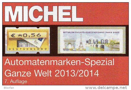 Special ATM Michel Katalog 2013/2014 New 64€ All World : AT AU B D DK F UK NL P CH RO NO Brazil SF Eire C IS LUX E TK GR - Frankrijk