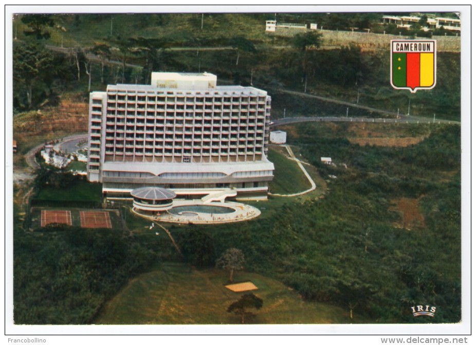 CAMEROUN/CAMEROON - YAOUNDE HOTEL DU MONT FEBE' / THEMATIC STAMP-FOOTBALL - Camerun