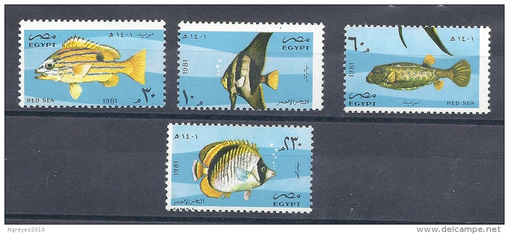 131008269  EGIPTO  YVERT  Nº  1172/5  **/MNH - Unused Stamps