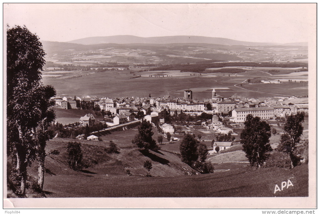 HAUTE LOIRE - SAUGUES - VUE GENERALE. - Saugues