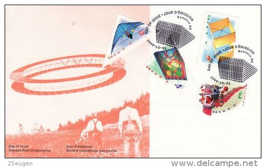 CANADA 1999 MICHEL NO: 1878-81  FDC - 1991-2000