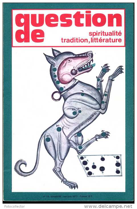 Question De Spiritualité, Tradition, Littératures N° 18 - Esotérisme