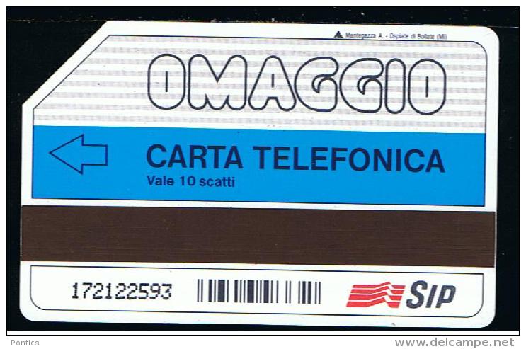 07 - ITALIA - 0P45 OMAGGIO PRIVATA TESSERA TELEFONICA NO. 45  USATA - Private-Omaggi