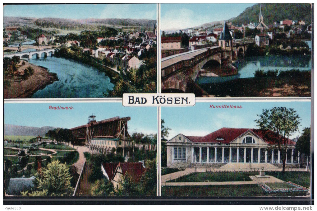 Bad Kösen - Mehrbildkarte - Bad Koesen