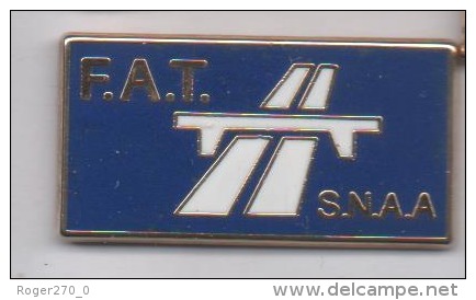 Superbe Pin´s En Zamac , Auto Autoroute F.A.T. S.N.A.A. , Signé Ballard - Volkswagen