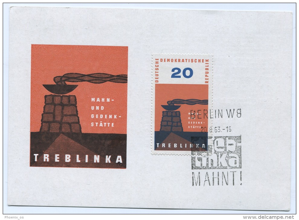 Germany, DDR - Postal Stationery TREBLINKA, Poland, Unused - Sonstige & Ohne Zuordnung