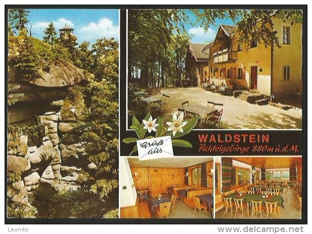 WALDSTEIN Fichtelgebirge Forsthaus Restaurant WALDSTEINHAUS Bayern Marktredwitz 1987 - Marktredwitz