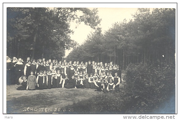 BOOM - Fotokaart - Pensionnat Des Soeurs De La Prévention N-D   (b130) 11 - Excursion à Schooten 1925 - Boom