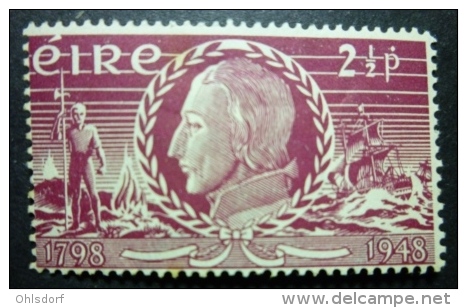 EIRE 1948: YT 106 / Mi 100 X / Hib C31 Wmk Upright / Sc 135 / SG 144, ** MNH, 2nd Choice, - FREE SHIPPING ABOVE 10 EURO - Unused Stamps