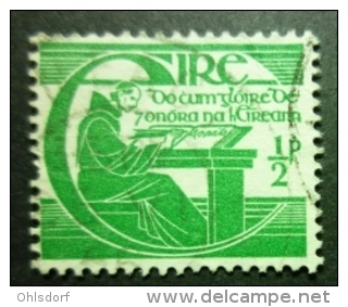 EIRE 1944: YT 99 / Mi 93 X / Hib C24 Wd Wmk Left / Sc 128 / SG 133, O - FREE SHIPPING ABOVE 10 EURO - Gebraucht