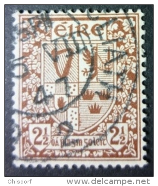 EIRE 1941-44: YT 82 / Mi 75 X / Hib D20 / Sc 110 / SG 115, O - FREE SHIPPING ABOVE 10 EURO - Gebraucht