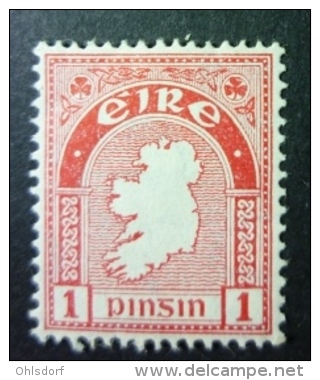 EIRE 1941-44: YT 79 / Mi 72 A X / Hib D17, Wmk E, ** MNH - FREE SHIPPING ABOVE 10 EURO - Ungebraucht